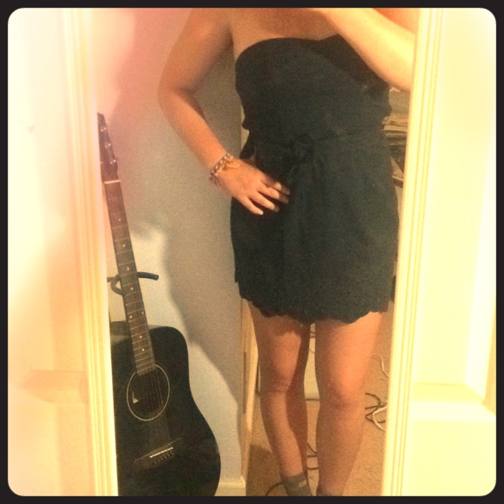 Abercrombie and Fitch navy blue dress